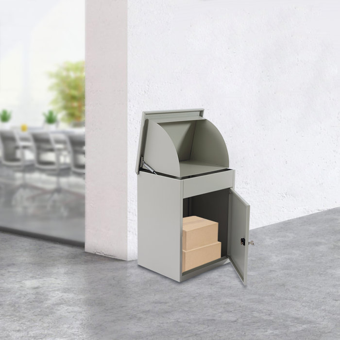 YaoTown Heavy Duty Locking Package Drop Box Wayfair